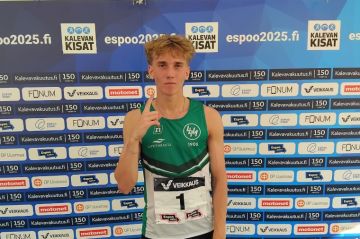 18-vuotias Juho Venäläinen jälleen huippuvauhdissa - 44 vuotta vanha Suomen ennätys murskaksi!